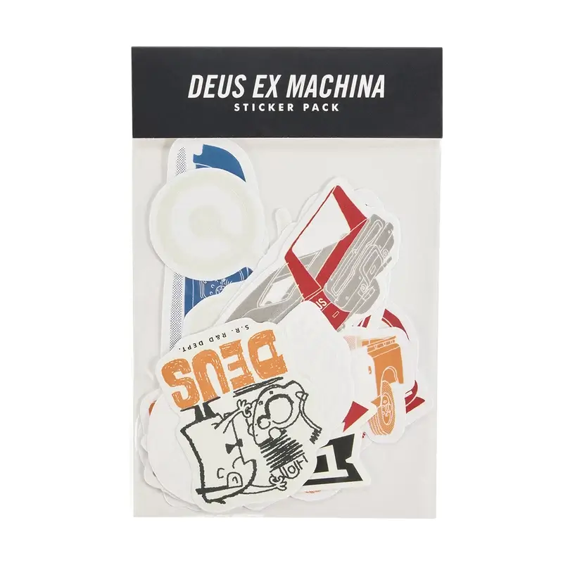 deus ex-machina autocolantes classic pack