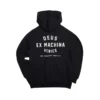 Camisola com capuz Deus Ex Machina Venice Address em preto, vista traseira
