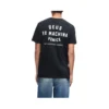 T-shirt Deus Ex Machina Venice Skull Tee em preto, vista traseira no modelo