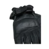 Luvas Deus Ex Machina Rider's Friend Gloves em preto, pormenor