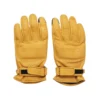 Luvas Deus Ex Machina Rider's Friend Gloves em amarelo ocre, vista frontal