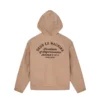 Casaco com capuz Deus Ex Machina Harajuku Hooded Jacket em bege, vista traseira