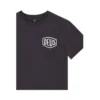 T-shirt Deus Ex Machina Shield Gd Tee em preto, pormenor
