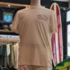 T-shirt Deus Ex Machina Unchained Tee em branco vintage, fotografia frontal