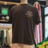 T-shirt Deus Ex Machina Easy Peacey Tee em antracite, fotografia frontal