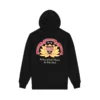 Casaco com capuz Deus Ex Machina Sacred Crest Zip Hoodie em preto, vista traseira