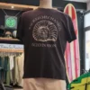 T-shirt Deus Ex Machina Perfect Ratio Tee em cinzento escuro, fotografia frontal