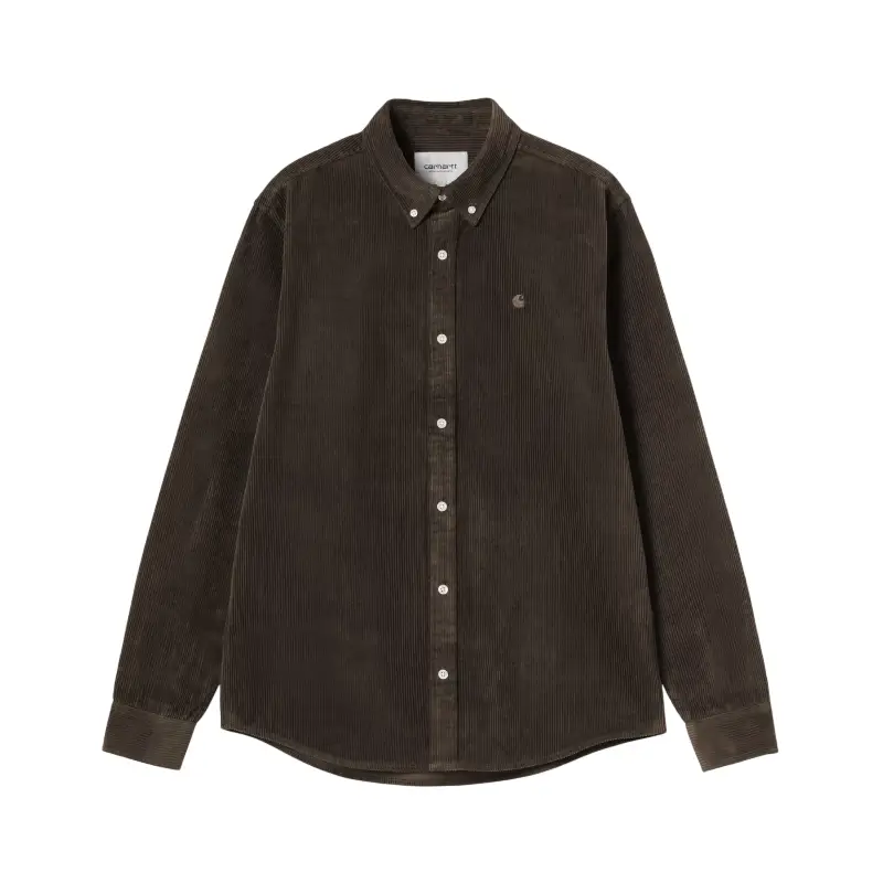 carhartt wip camisa madison bombazine