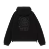 Casaco Carhartt WIP HD Limn C em preto, vista das costas