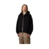 Casaco Carhartt WIP HD Limn C em preto, vista frontal no modelo