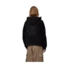 Casaco Carhartt WIP HD Limn C em preto, vista de costas no modelo