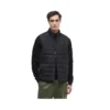 Colete Barbour Aldon preto, modelo Barbour International Aldon Quilted Gilet