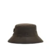 Chapéu Barbour encerado olive, modelo Barbour Wax Sports Hat