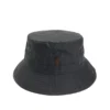 Chapéu Barbour encerado sage, modelo Barbour Wax Sports Hat