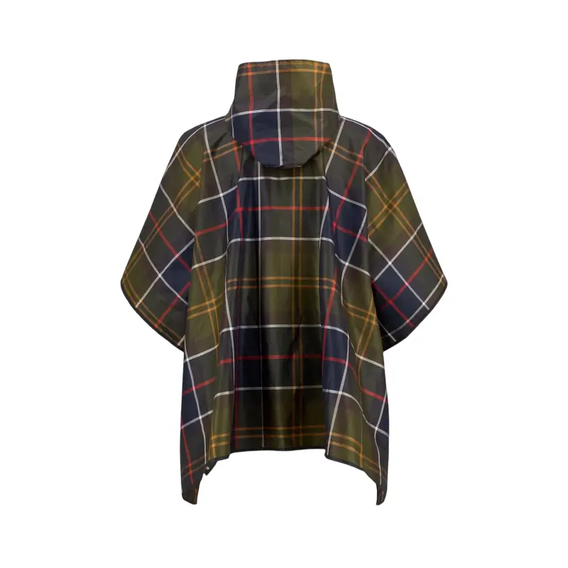 barbour poncho prova-de-agua tartan - Image 2