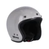 Capacete Roeg Jett Fog White, branco brilhante, vista de três quartos.