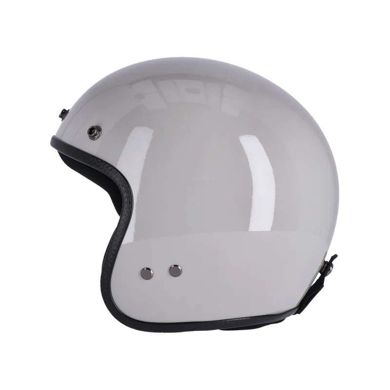 Capacete Roeg Jett Fog White, branco brilhante, vista lateral oposta.