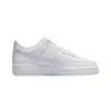 Nike Air Force 1 '07 de homem totalmente branca, vista lateral