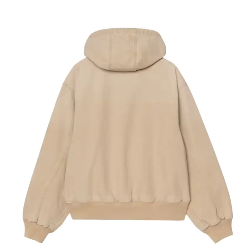 Casaco Carhartt WIP OG Active em bege, vista das costas