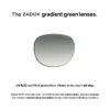 Zadok Le Corbusier Green, ilustração das lentes verdes.