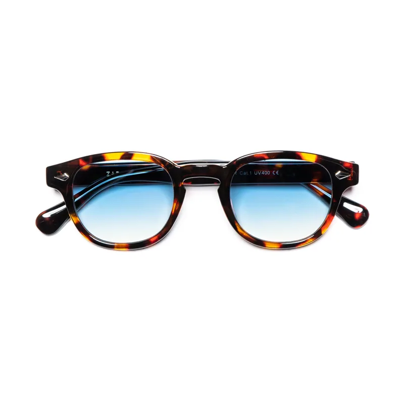 Zadok Le Corbusier Tortoise Blue, vista frontal.