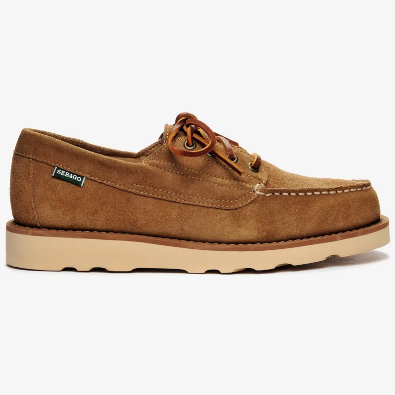 Sebago Askookfield Suede Beige Camel — fotografia oficial 1