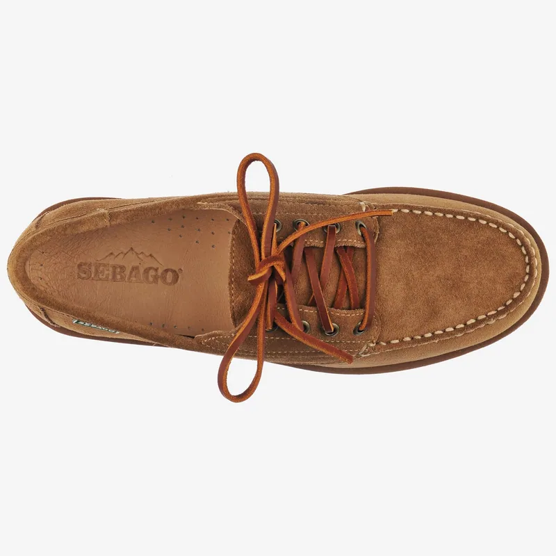 Sebago Askookfield Suede Beige Camel — fotografia oficial 4