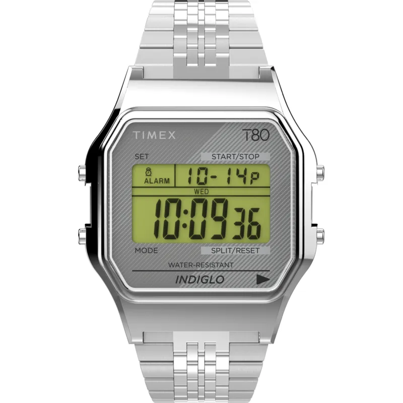 Relógio Timex T80 Prateado