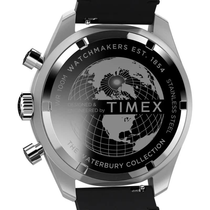 Relógio Timex Waterbury Chronograph TW2V42500 Azul — vista 4