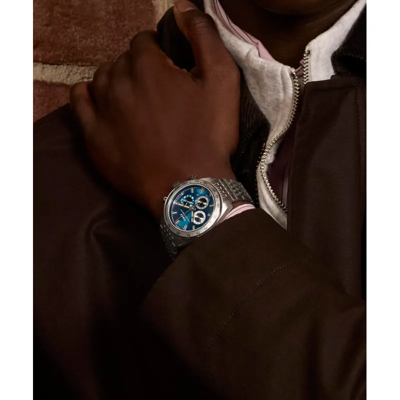 Relógio Timex Waterbury Traditional Chronograph TW2Y18500 Azul — vista 3