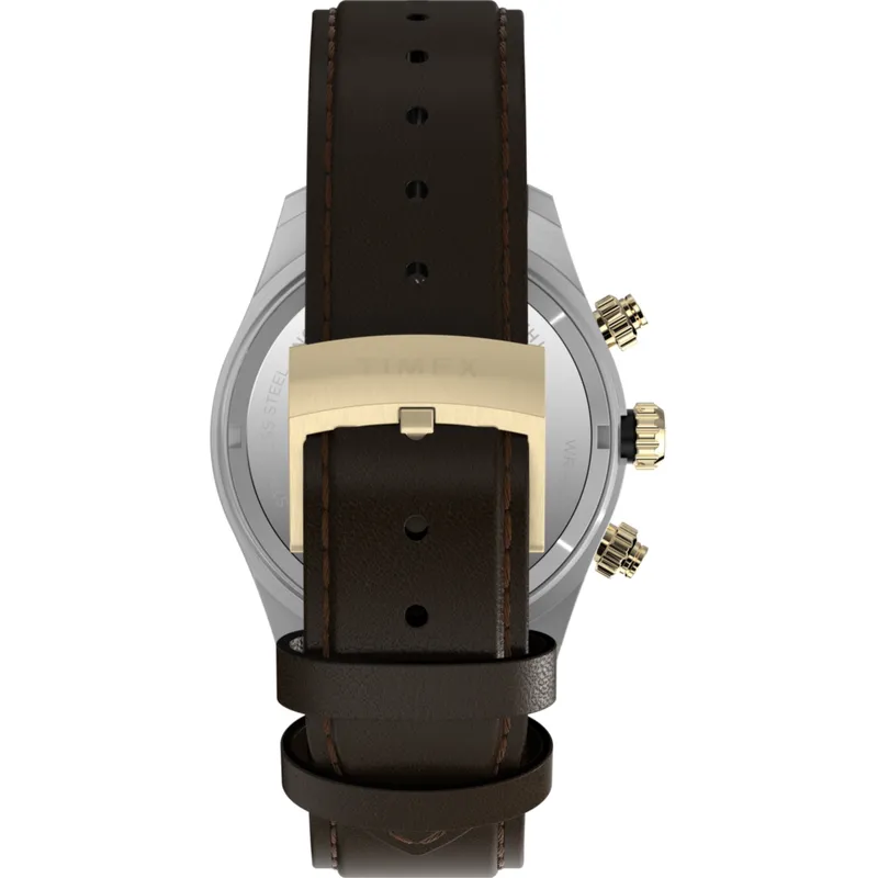 Relógio Timex Waterbury Heritage Chronograph TW2Y24100 Preto — vista 4