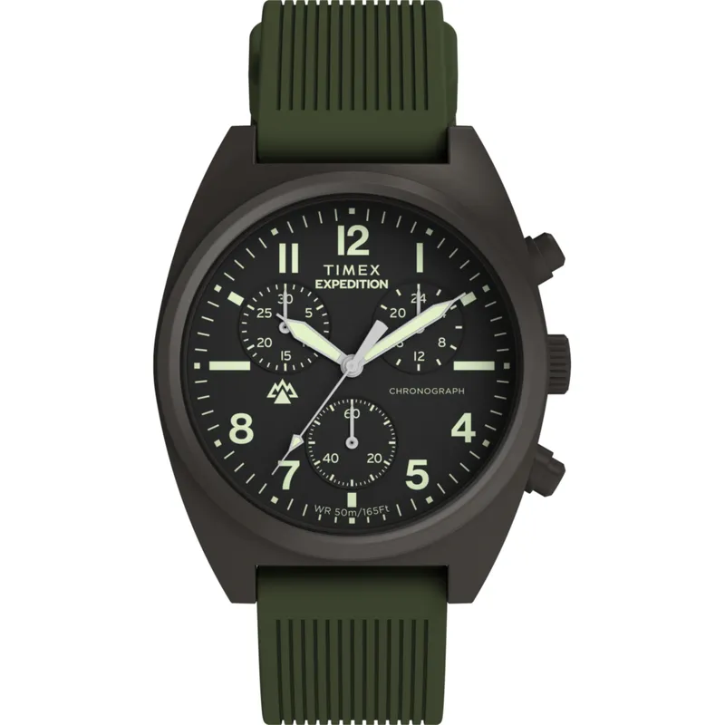 Relógio Timex Expedition Capstone Cronógrafo Verde