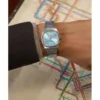 Relógio Timex Automatic 1983 E Line Azul Gelo TW2Y66700 — vista 2