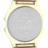 Relógio Timex T80 x Peanuts Digital TW2Y76800 Dourado — vista 4