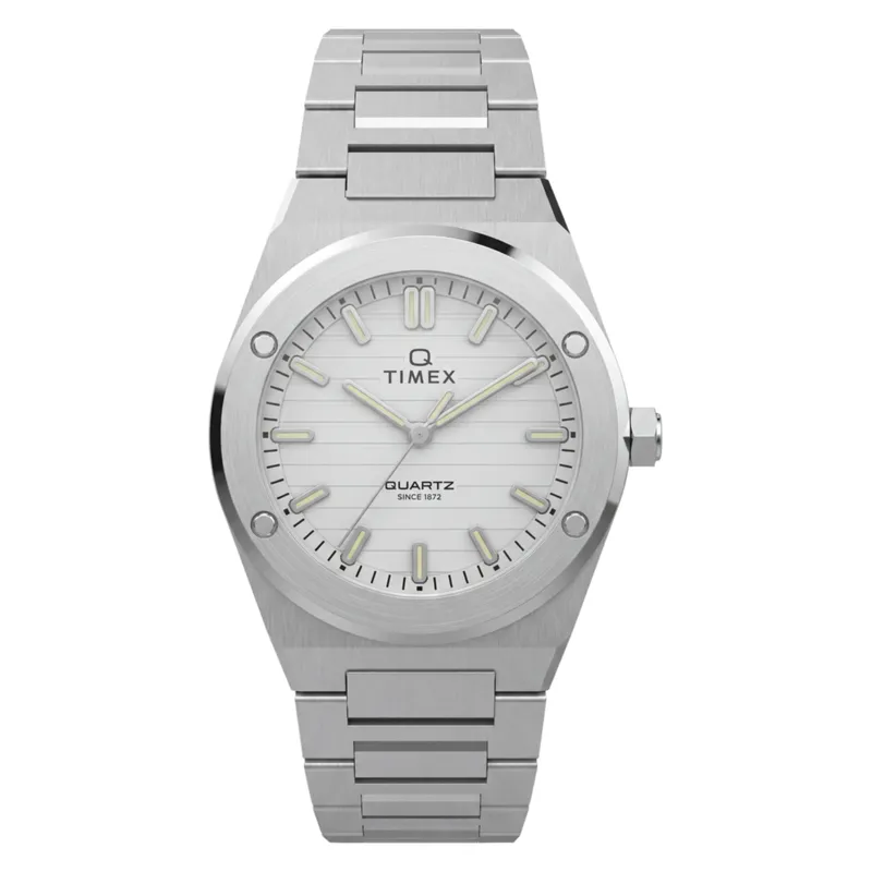 Relógio Timex Q Marbella Prateado