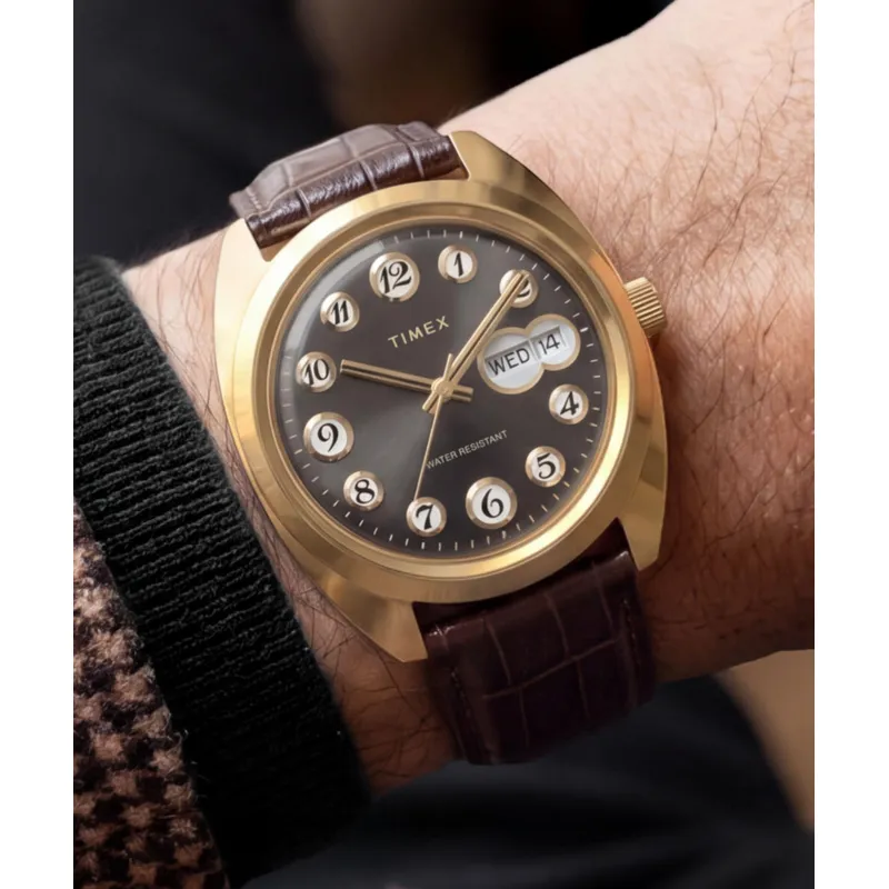 Relógio Timex 1976 Rotary Phone Dial Reissue TW2Y82100 Preto — vista 2